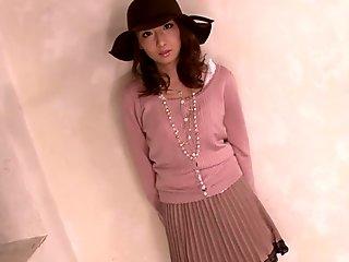 Free Beata hungarian girl in warm outfit