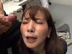 Masked DOMME Teases her Male Sub's Cock