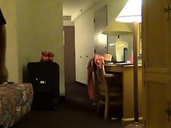 Anna having a cigarette webcam in Lingerie