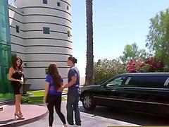 Filthy naked Lisa Daniels gets awesomely dicked on her pussy from her behind
