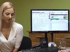 Chloe Cherry facefucked and drilled deep in her tiny pussy